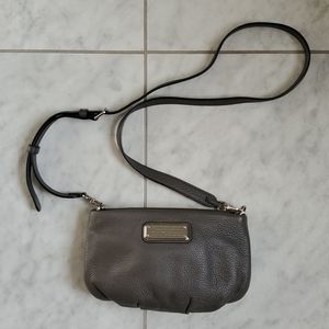 MARC by Marc Jacobs Grey Leather Cross Body
